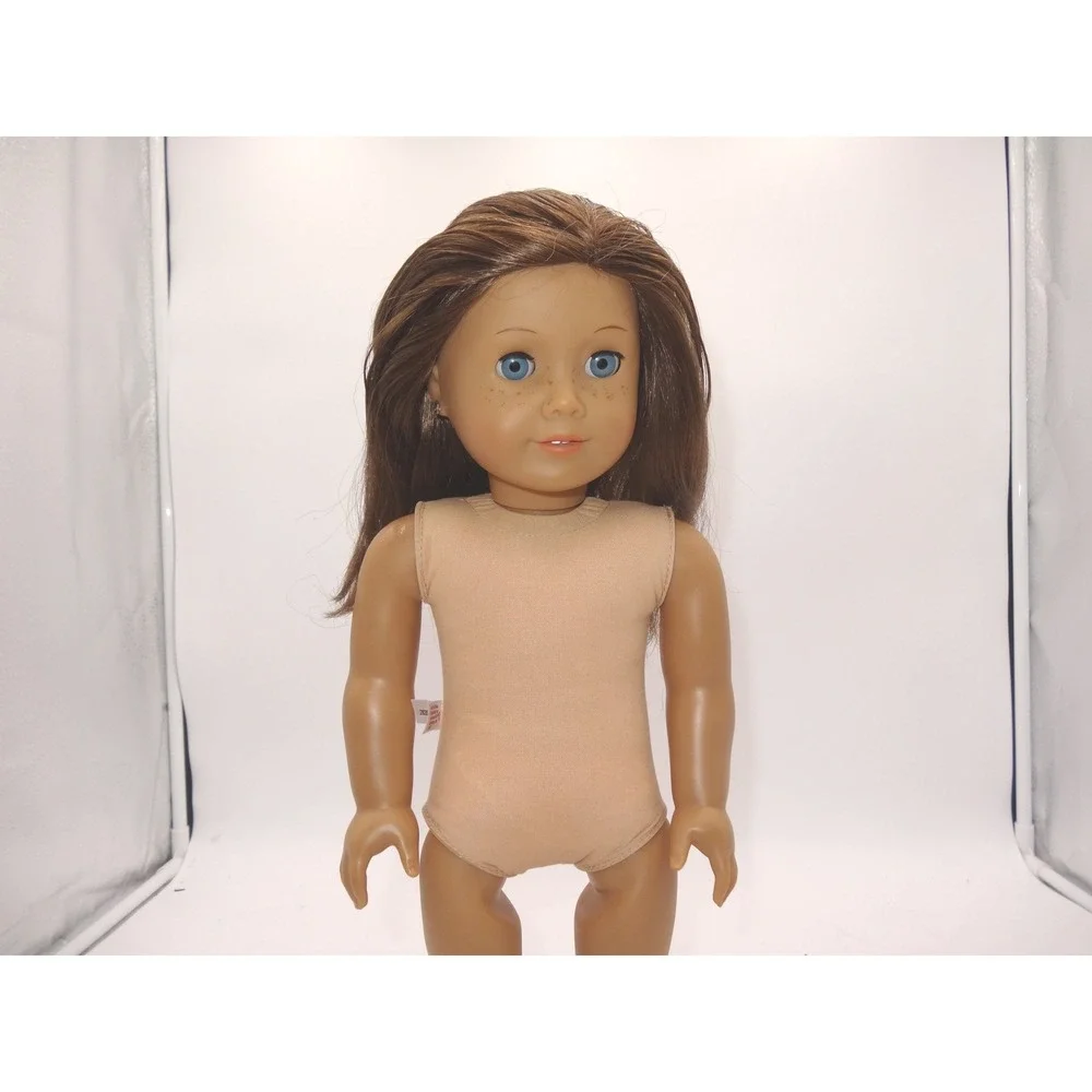 American Girl Doll Truly Me Brown Hair Blue Eyes Freckles 18 Inch Loose